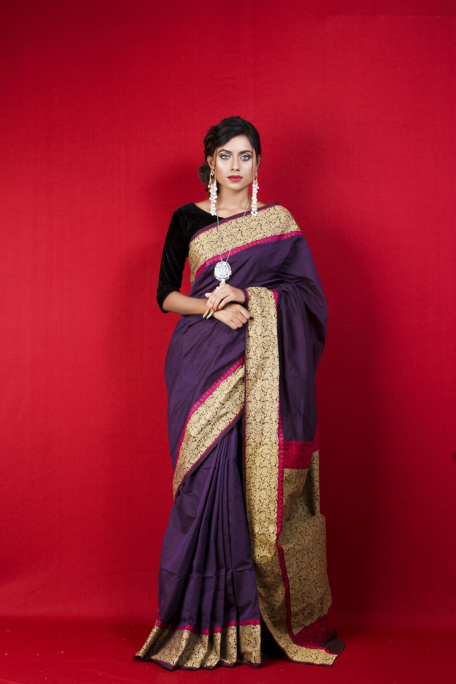 Silk saree hero